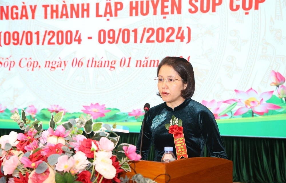 Sơn La: Kỷ niệm 20 năm ngày thành lập huyện Sốp Cộp