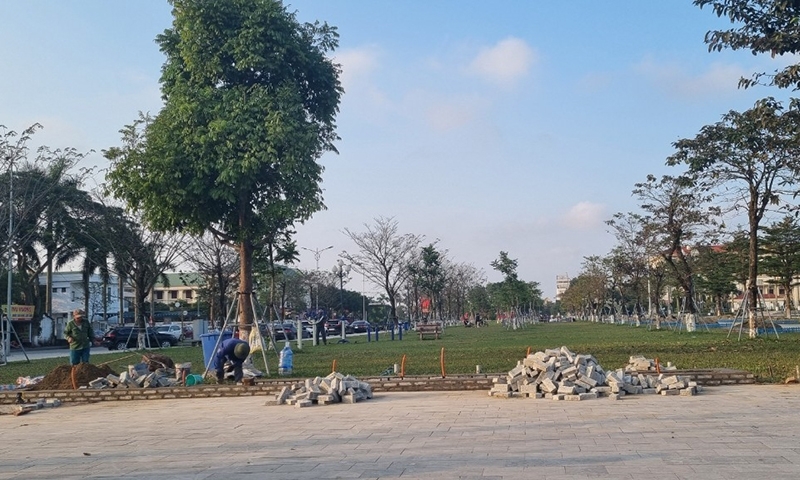 Thành phố Hà Tĩnh: Quyết tâm “thay áo mới” đón Tết Nguyên đán