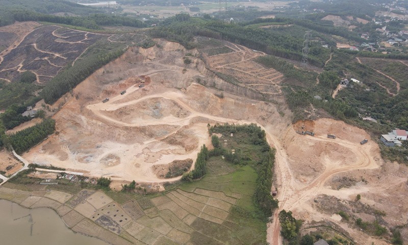 Bắc Giang: Xử phạt Công ty MD Việt Nam hơn 300 triệu đồng do vi phạm trong khai thác khoáng sản