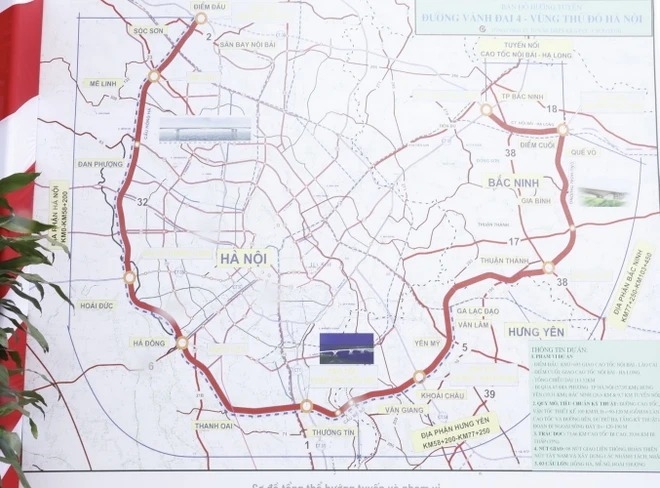 Dự án đường Vành đai 4: Hưng Yên đề nghị tháo gỡ khó khăn cho DN bị ảnh hưởng