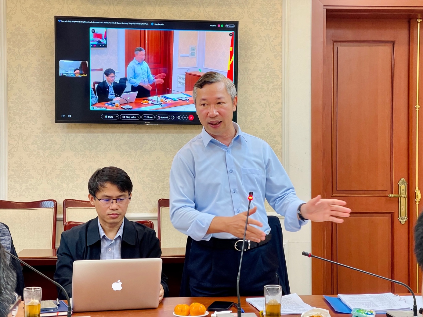 Chấp thuận công tác nghiệm thu hoàn thành của chủ đầu tư đối với Dự án Nhà máy Thủy điện Thượng Kon Tum