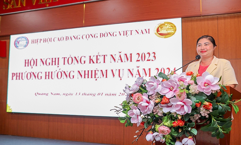 Trường Cao đẳng Quảng Nam tích cực tăng cường kết nối trong Hiệp hội Cao đẳng cộng đồng Việt Nam