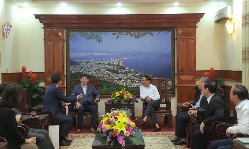 Chủ tịch UBND tỉnh Bình Định làm việc với Đoàn doanh nghiệp nước ngoài đầu tiên năm 2024