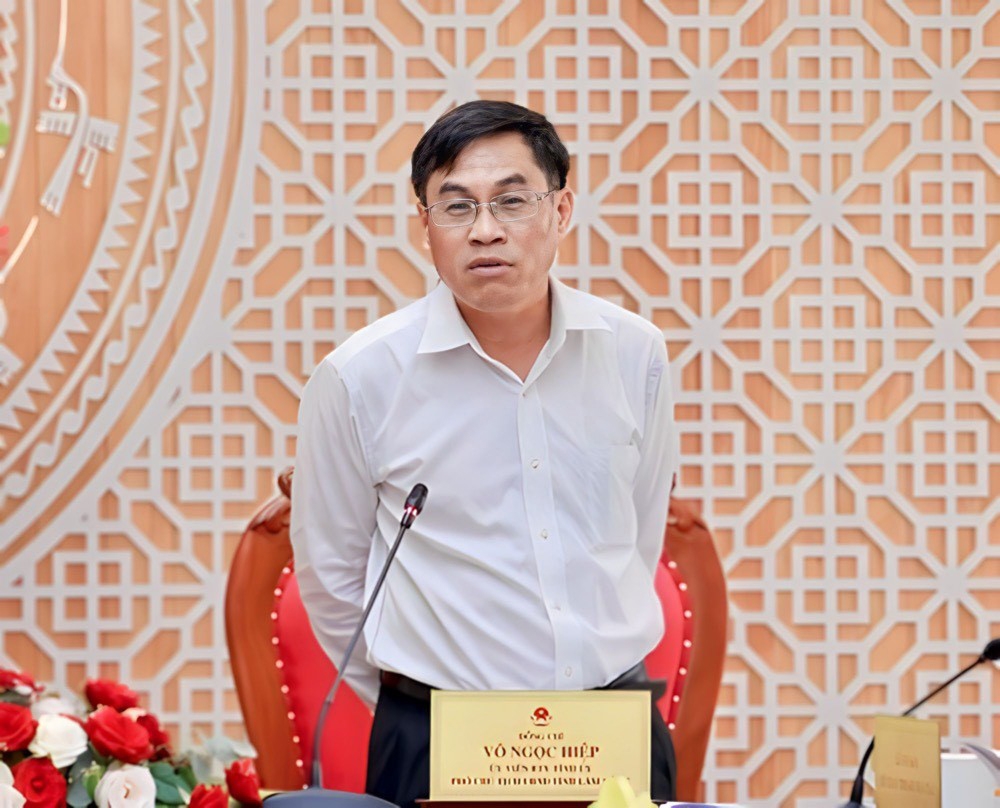 Lâm Đồng: Phân công Phó Chủ tịch Võ Ngọc Hiệp tạm thời điều hành hoạt động của tỉnh