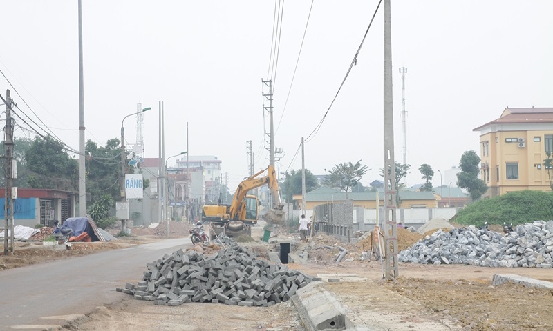 Phổ Yên (Thái Nguyên): Tuyến đường gần 167 tỷ đồng sắp được đưa vào sử dụng