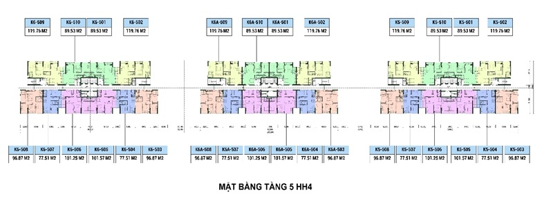 Thiết kế Khai Sơn City phù hợp với lựa chọn an cư của khách hàng