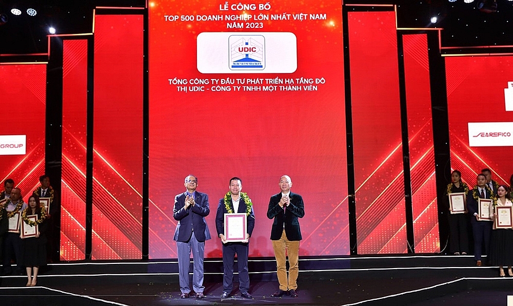 UDIC tiếp tục được xếp hạng Top 500 Doanh nghiệp lớn nhất Việt Nam
