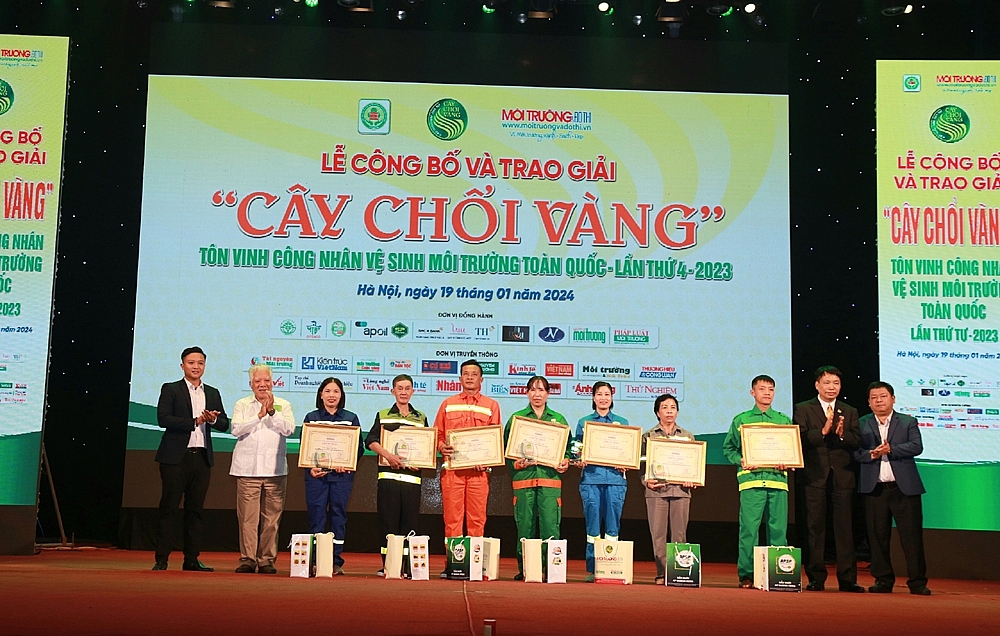 Lễ trao giải “Cây chổi vàng” – Tôn vinh những công nhân vệ sinh môi trường lần thứ 4 năm 2023