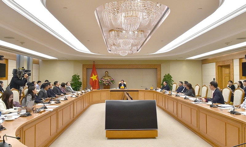 Phó Thủ tướng Trần Hồng Hà chủ trì cuộc họp về kế hoạch triển khai thực hiện Luật Đất đai (sửa đổi)