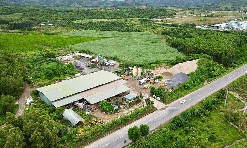 Khánh Hòa: Thêm trạm bê tông “chui” ở huyện miền núi Khánh Vĩnh