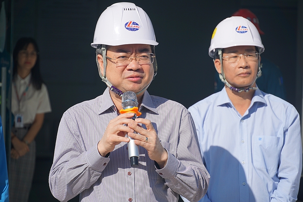 Bộ trưởng Nguyễn Thanh Nghị thăm, chúc Tết người lao động ngành Xây dựng tại tỉnh Đồng Nai