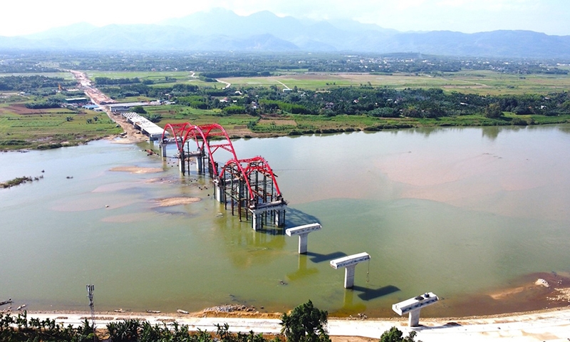 Quảng Ngãi: Cầu Trà Khúc 3 sẽ hoàn thành sớm hơn dự kiến