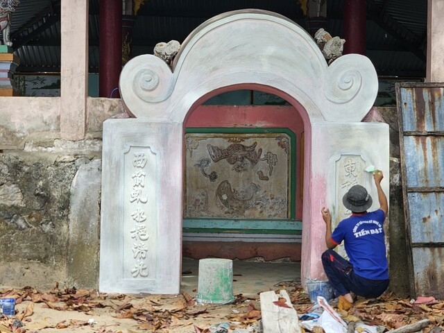 Phú Yên: Kiến trúc di tích lăng Hòa Lợi xây dựng bằng vật liệu đá vôi