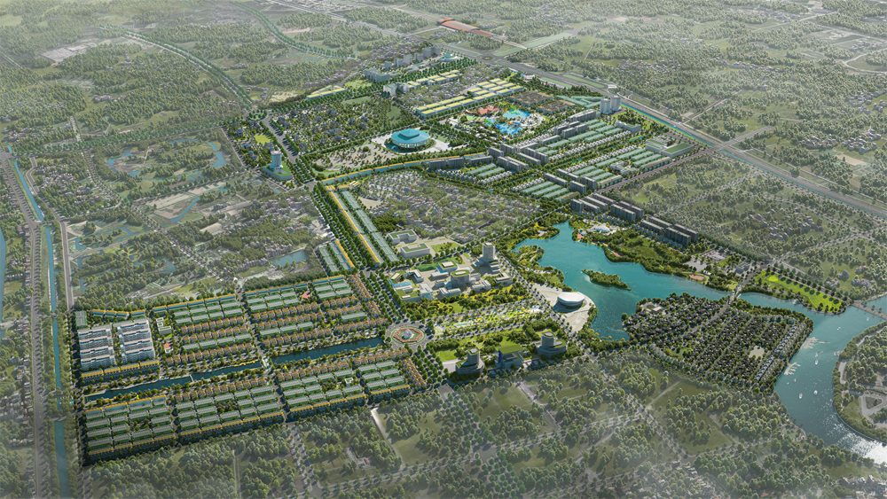 Sun Group khởi công giai đoạn I tổ hợp dự án Khu đô thị mới Bắc Châu Giang