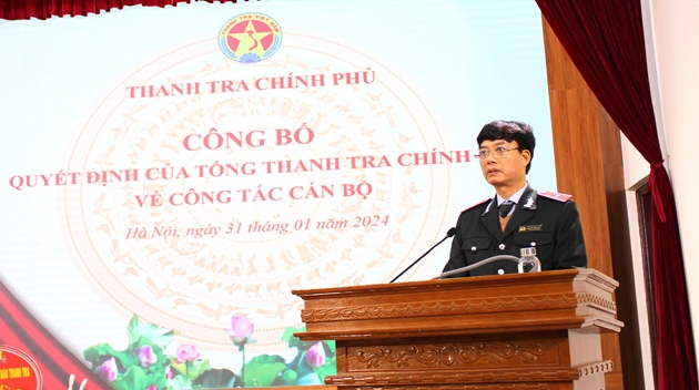 Bổ nhiệm ông Nguyễn Tuấn Anh giữ chức Tổng Biên tập Báo Thanh tra