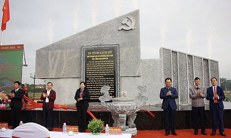 Khánh thành Di tích lịch sử nơi lập cơ sở Đảng đầu tiên của Thái Nguyên