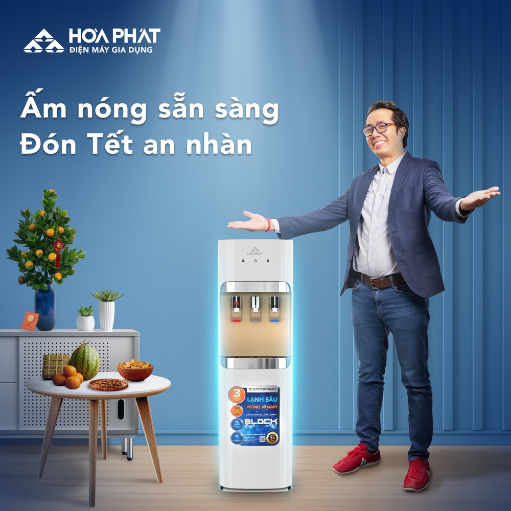 Hoà Phát ra mắt nhiều mẫu máy lọc nước mới dịp đầu năm