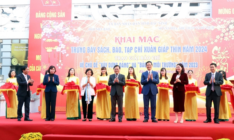 Bắc Ninh: Khai mạc Hội báo Xuân Giáp Thìn năm 2024