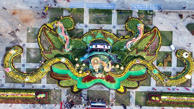 Kiến trúc độc đáo của Cụm linh vật ở Bình Định