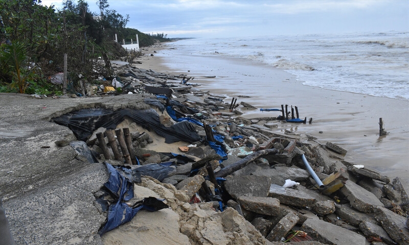 Quảng Nam: Đầu tư 75 tỷ đồng làm dự án kè chống xói lở khẩn cấp bờ biển tại thôn Hà Lộc