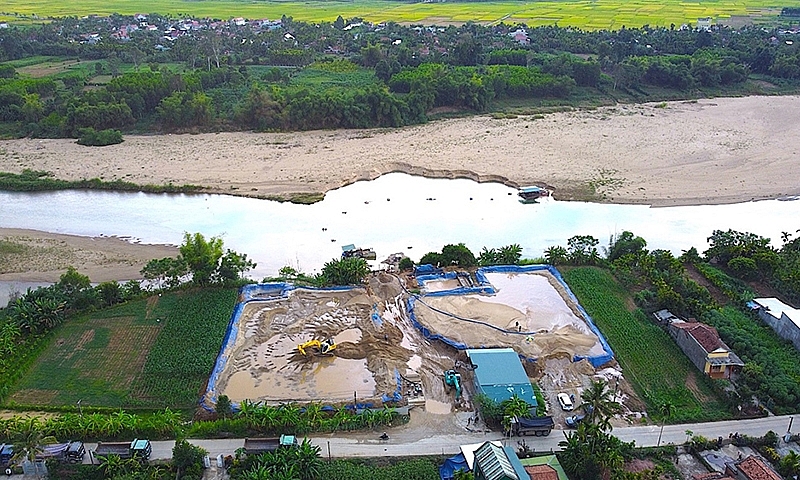 18 mỏ cát ở Quảng Ngãi phải thực hiện kê khai giá bán