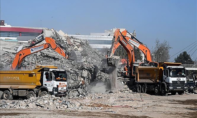 Thổ Nhĩ Kỳ: Công bố kế hoạch xây dựng cơ sở hạ tầng sau thảm họa động đất