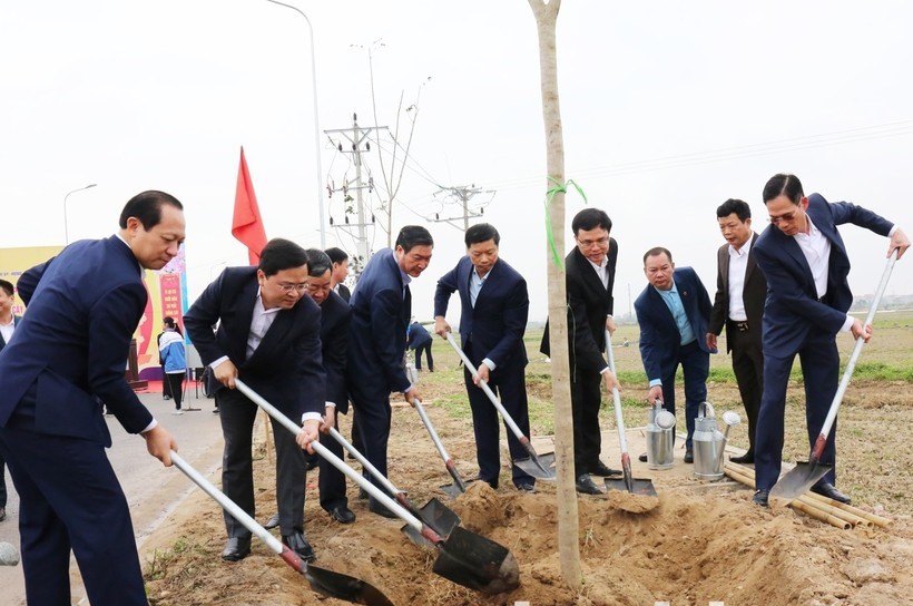Bắc Ninh: Bí thư Tỉnh ủy dự Lễ phát động Tết trồng cây Xuân Giáp Thìn 2024