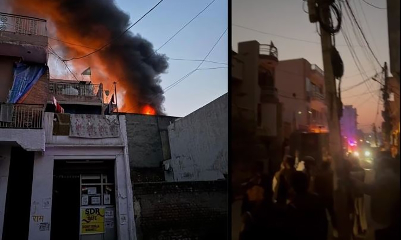 Ấn Độ: Cháy nhà xưởng ở Delhi, ít nhất 3 người thiệt mạng