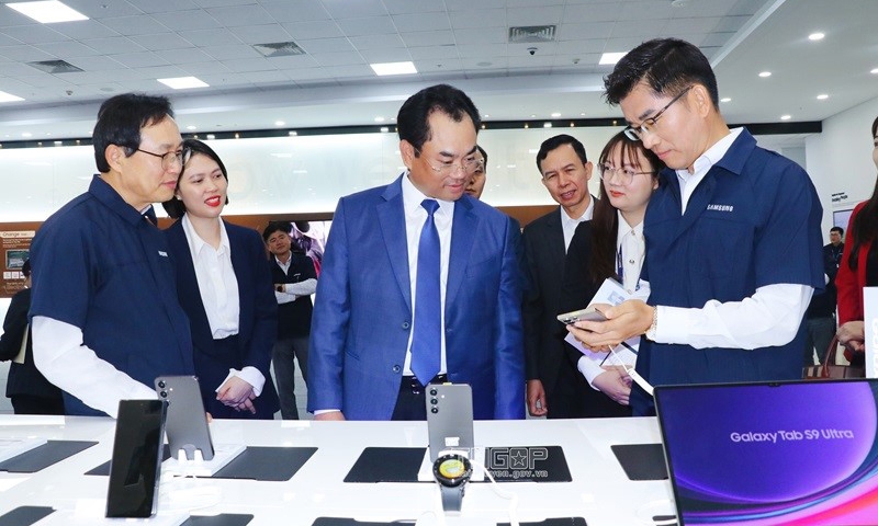 Chủ tịch UBND tỉnh Thái Nguyên: Mong các doanh nghiệp phát triển ổn định, gắn bó lâu dài với địa phương