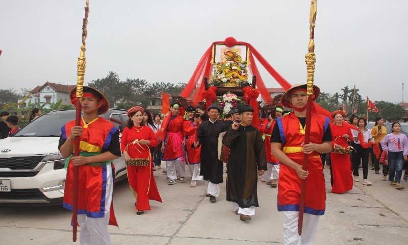 Tam Dương (Vĩnh Phúc): Tổ chức lễ đón nhận Bằng xếp hạng Di tích lịch sử - văn hóa cấp tỉnh đình Vân Hội