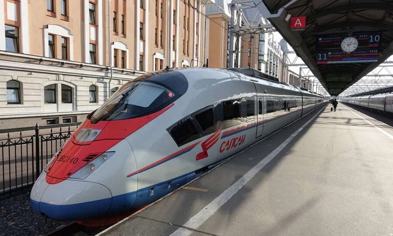 Nga xây dựng đường sắt tốc độ cao từ thủ đô Moskva đi các thành phố lớn