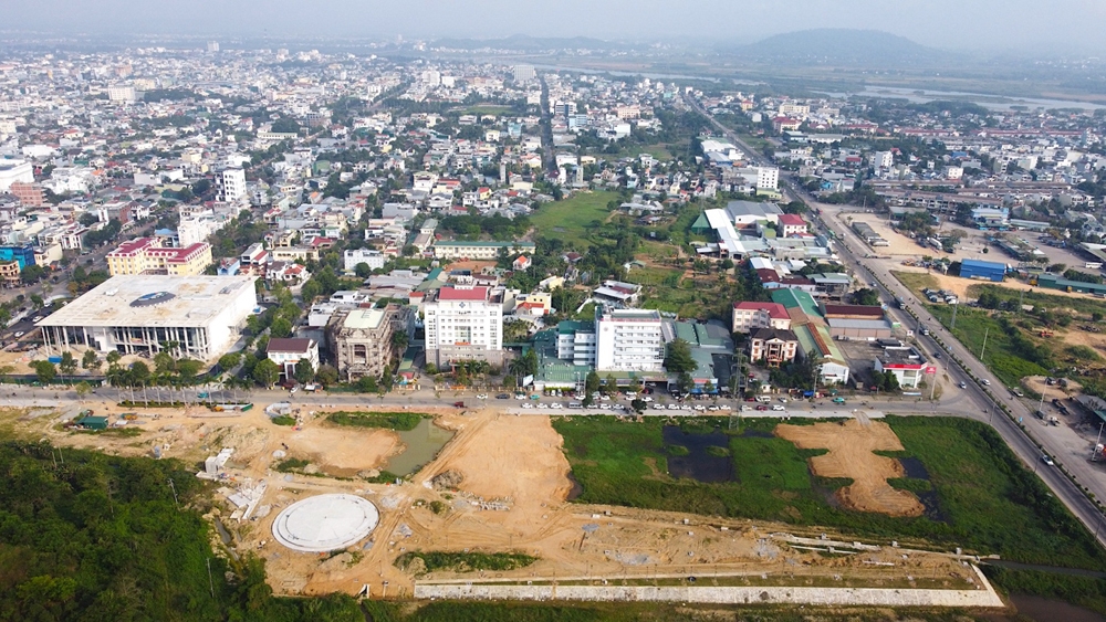 Các công trình dân dụng trọng điểm ở Quảng Ngãi được xây dựng với tiến độ “thần tốc”