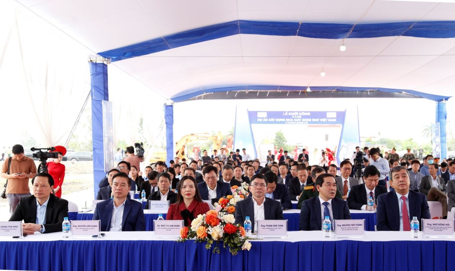 Thái Bình: Khởi công dự án tổng vốn 45 triệu USD tại Khu công nghiệp Liên Hà Thái
