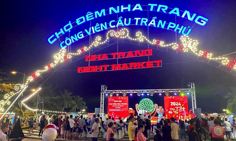 Nha Trang: Sẽ có thêm 2 khu vực tổ chức mô hình chợ đêm