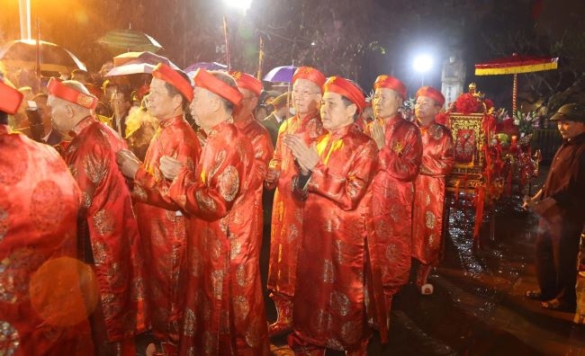 Nam Định: Tôn nghiêm Lễ khai ấn đền Trần năm 2024
