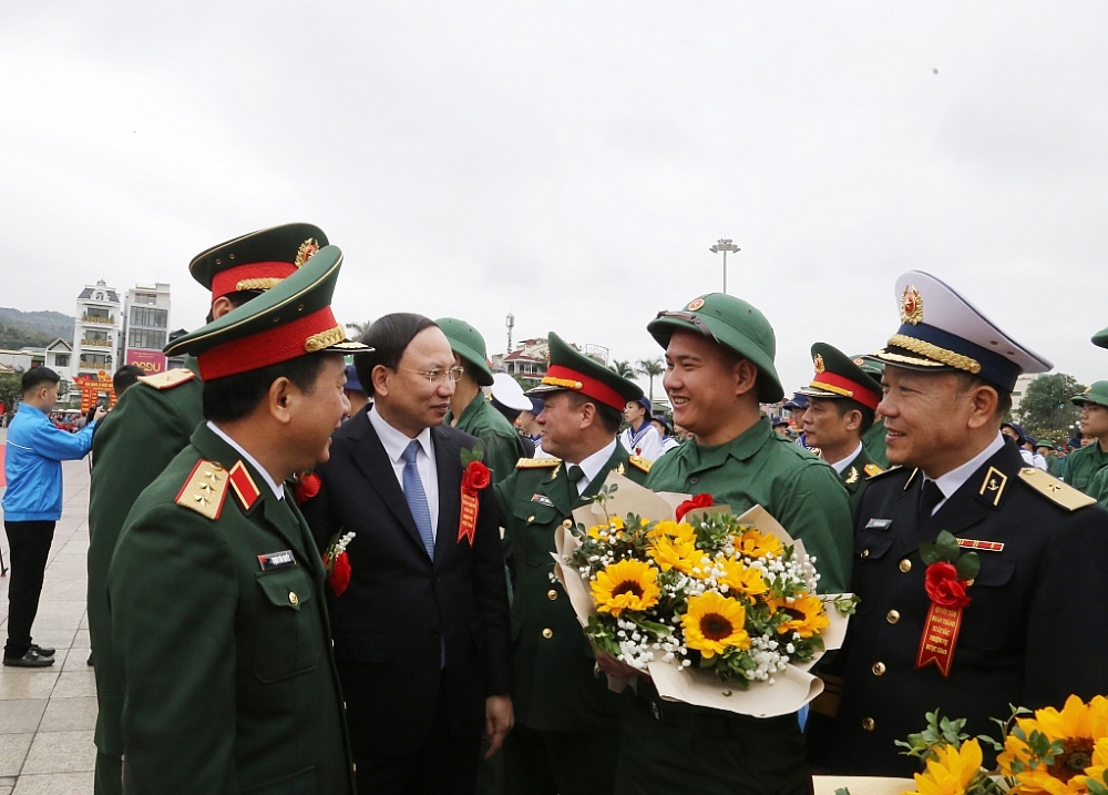 Quảng Ninh: Mở hội tòng quân đầu Xuân Giáp Thìn