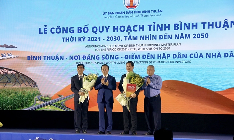 Công bố Quy hoạch tỉnh Bình Thuận thời kỳ 2021-2030, tầm nhìn 2050