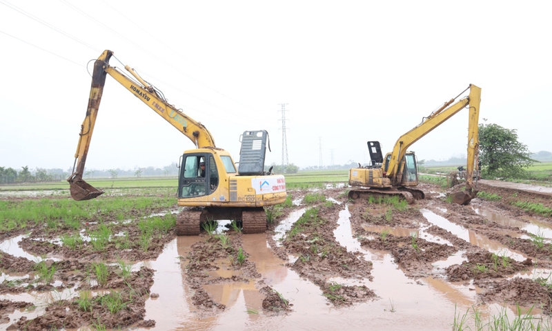Nam Định: Tăng tốc xây dựng đường dây 500kV Nhà máy nhiệt điện Nam Định 1 - Phố Nối