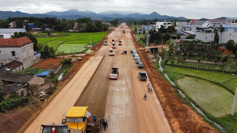 Thái Nguyên: Bảo đảm tiến độ thi công đường liên kết vùng