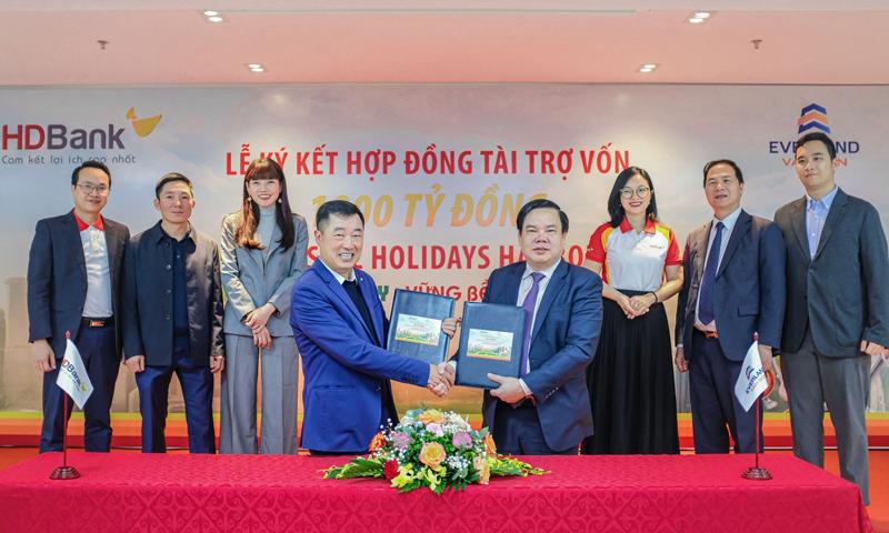 HDBank Quảng Ninh tài trợ tín dụng 1000 tỷ đồng cho dự án Crystal Holidays Harbour Vân Đồn
