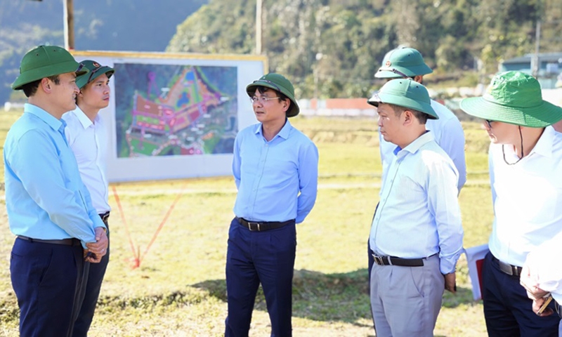 Lào Cai: Bí thư Tỉnh ủy kiểm tra thực địa dự kiến quy hoạch, xây dựng tại huyện Mường Khương