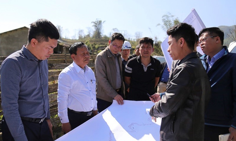 Lào Cai: Kiểm tra tiến độ một số dự án giao thông trên địa bàn huyện Bát Xát