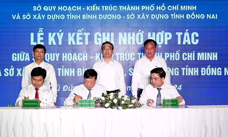 Hợp tác trong công tác quy hoạch giữa Thành phố Hồ Chí Minh – Bình Dương và Đồng Nai
