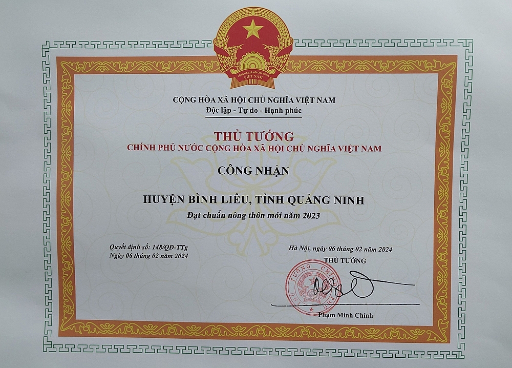Bình Liêu (Quảng Ninh): Huyện vùng cao biên giới đạt chuẩn nông thôn mới đầu tiên của cả nước