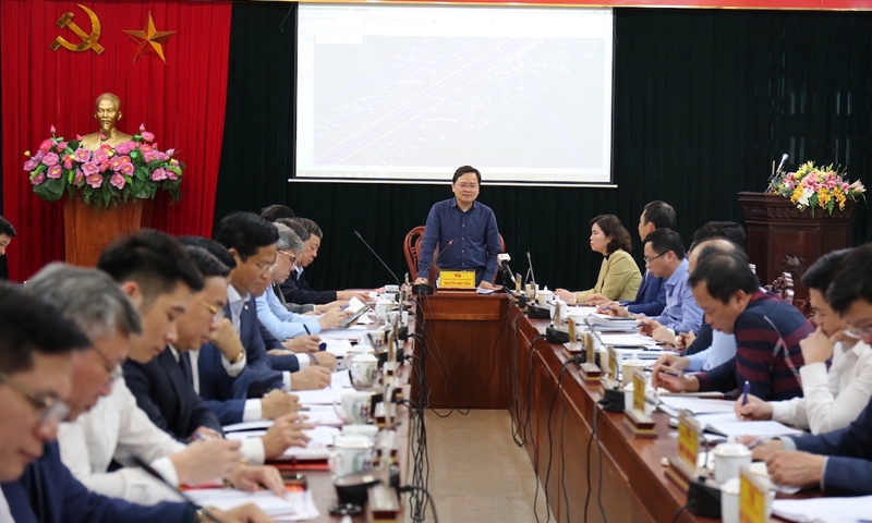 Bắc Ninh: Phải quyết tâm hoàn thành dự án Đường tỉnh 295B trong năm 2024