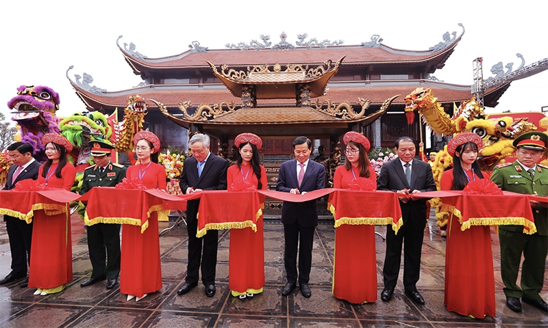 Bắc Giang: Khai hội và khánh thành nhiều công trình tâm linh nhân dịp kỷ niệm 140 năm khởi nghĩa Yên Thế