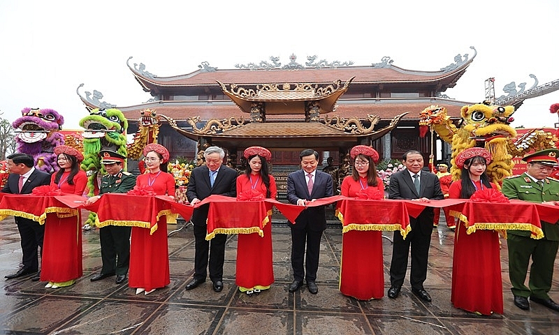 Khánh thành Đền thờ Anh hùng dân tộc Hoàng Hoa Thám tại tỉnh Bắc Giang
