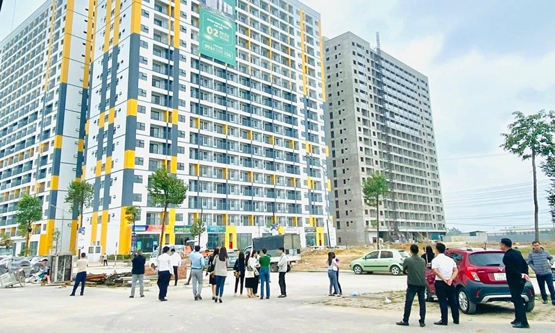 Chính thức bàn giao gần 1.000 căn nhà ở xã hội Evergreen Bắc Giang
