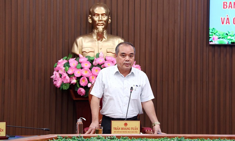 Ông Trần Hoàng Tuấn được giao điều hành UBND tỉnh Quảng Ngãi