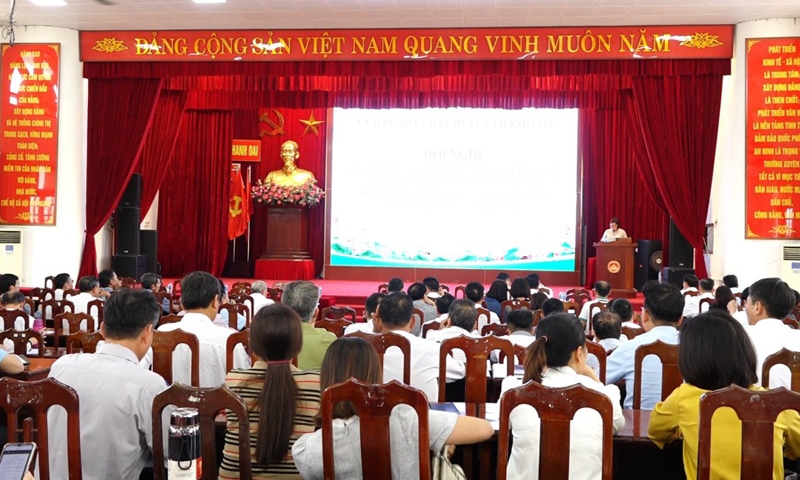 Thanh Oai (Hà Nội): Khẩn trương sắp xếp đơn vị hành chính cấp xã